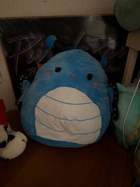 Wren Blue butterfly squishmallow 12 inch